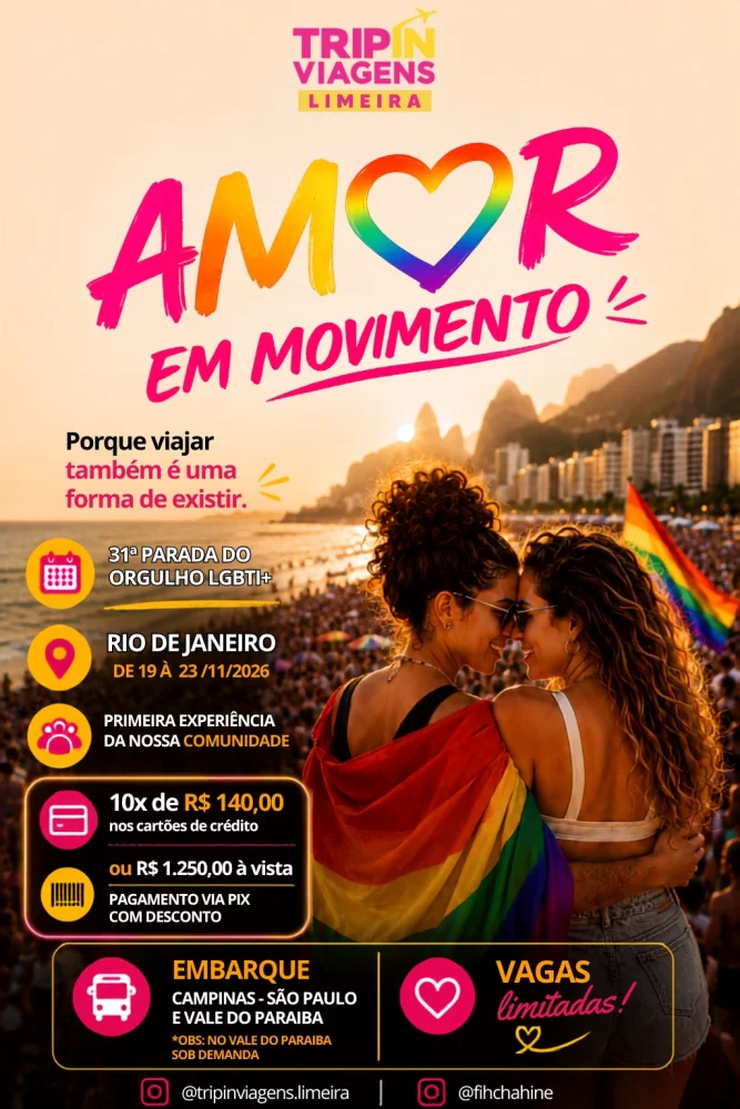 Amor em Movimento | Parada LGBTQIAPN+ RJ 2026